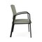 Lesro Newport Wide Guest Chair Metal Frame, Black, OH Eucalyptus Upholstery NP1201 - alternate 2